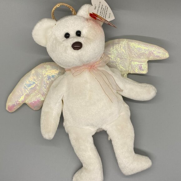 Ty Beanie Babies 1998 Halo Angel Bear - Picture 2 of 8